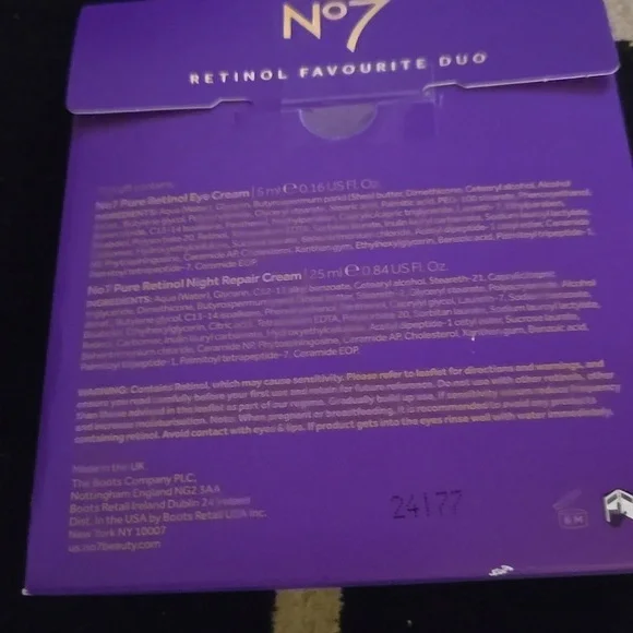 NO7 PURE RETINOL GIFT SET LIMITED EDITION - Picture 3 of 3